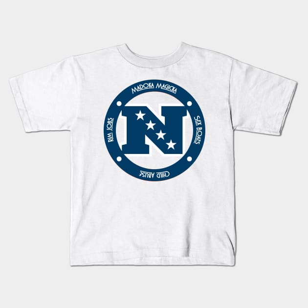 NFC North Is Bae Kids T-Shirt by Danowsawa